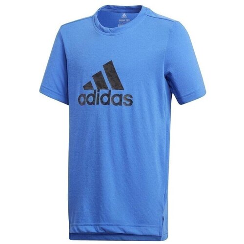 Adidas Majice s kratkimi rokavi Youth Prime Logo Tee Modra Cene