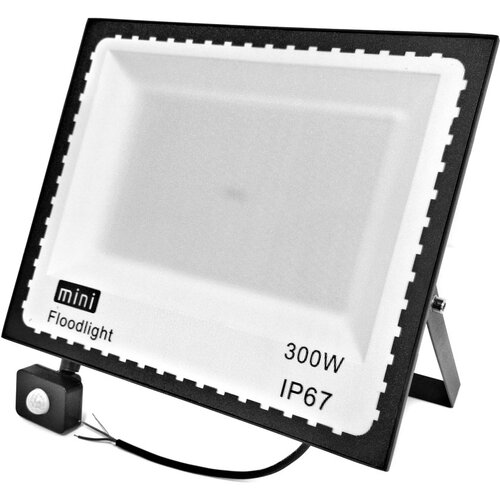  300W reflektor črn 6500K IP67 + senzor gibanja Cene