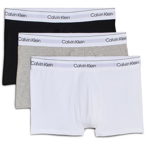 Calvin Klein Boksarice pegasto siva / črna / bela Cene
