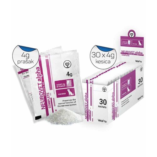 NEUROVET ALPHA vetapro complete dodatak ishrani za pse 30x4g Cene