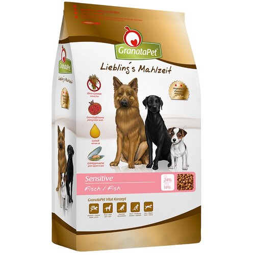 Granatapet Liebling's Mahlzeit Adult Sensitive riba - Varčno pakiranje: 2 x 10 kg Cene