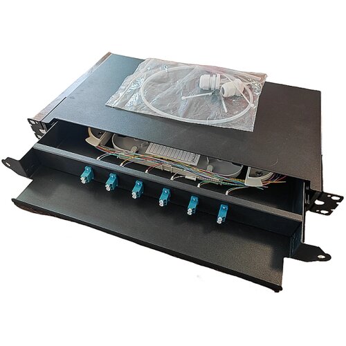 Exeshop Optički patch panel sa 12 konektora LC/UPC sa kliznim mehanizmom 1 U Cene