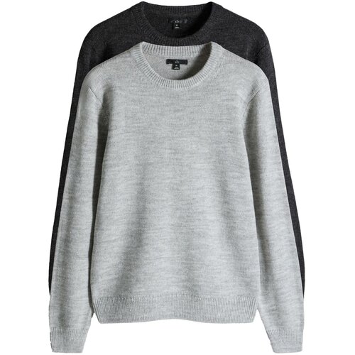 The Set Pulover svijetlosiva / crna Slike