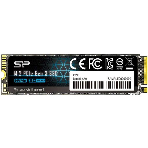Unknown Silicon Power SSD P34A60 512GB M.2, 2280, PCIe 4.0 x4, Read/Write: 2200 / 1600 MB/s Cene