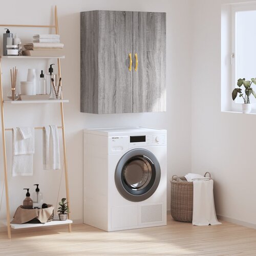 vidaXL Stenska omarica siva sonoma 69,5x34x90 cm Cene