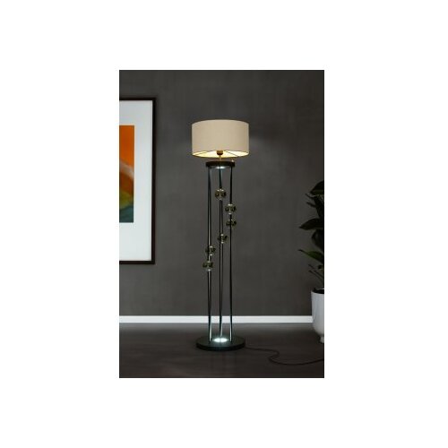 Opviq podna lampa clichy cream chrome black Cene