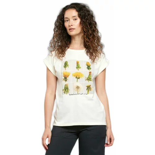 DEDICATED T-shirt Visby Dandelion Life Off-White