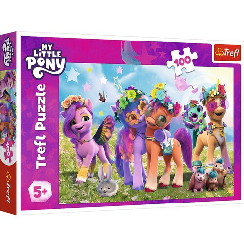 Trefl Puzzle - My little Pony, 100 delov - 1 k. Slike
