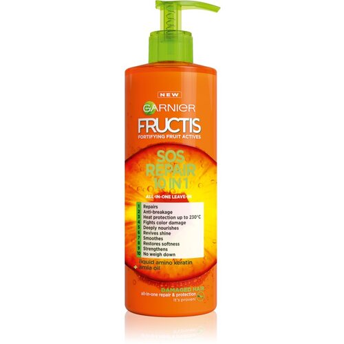 Garnier Fructis SOS Repair 10IN1 njega za kosu bez ispiranja 400 ml Slike