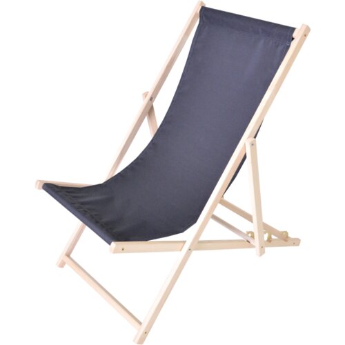 Vrtni ležalniki in počivalniki Bahama POLYESTER naravni leseni ležalnik &amp;ndash; GRAFIT Slike