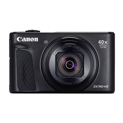 Canon SX740 HS 20.3MP 40x Crni digitalni fotoaparat Slike