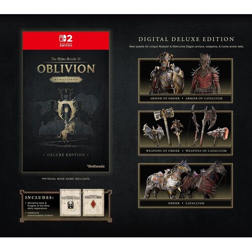 Elder Scrolls 4 Oblivion Remastered (SWITCH 2) Slike