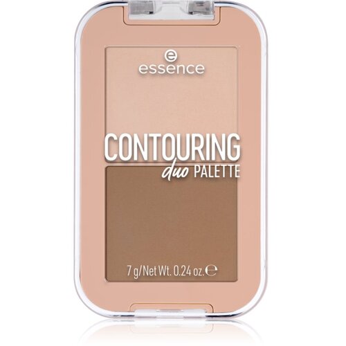 Essence CONTOURING DUO PALETTE paleta za konture obraza odtenek 10 Light 7 g Slike