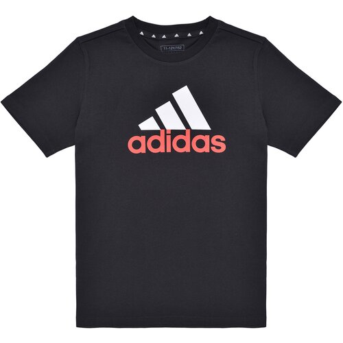 Adidas Majice s kratkimi rokavi Essentials Two-Color Big Logo Cotton T-Shirt Črna Slike