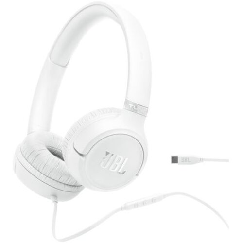 JBL Tune 530C USB C bijele žične slu&amp;scaron;alice Slike