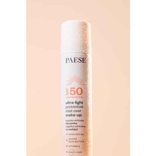 Paese Ultra-light Protective Mist Over Make-up sprej za fiksiranje &amp;scaron;minke SPF 50 75 ml Slike