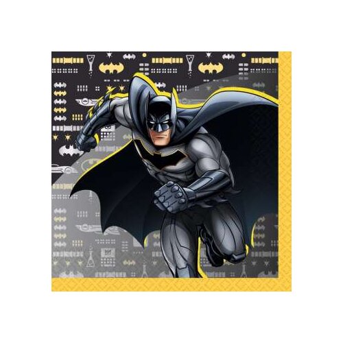Amscan SALVETE BATMAN 16 KOM Slike