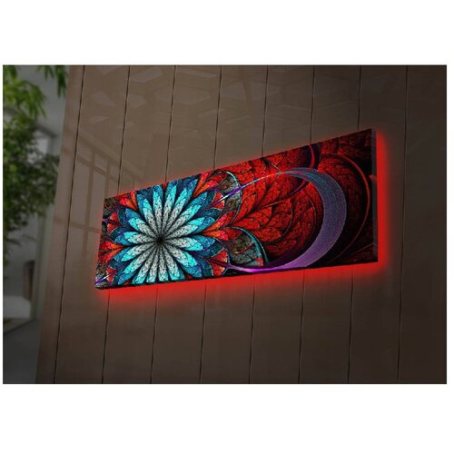 Shining slika s pozadinskim osvjetljenjem ollie, 90 x 30 cm Slike