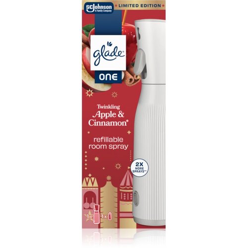 Glade ONE Twinkling Apple &amp;amp; Cinnamon osvježivač zraka punjivi 10 ml Slike