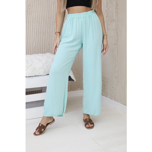 Kesi Wide mint trousers Slike