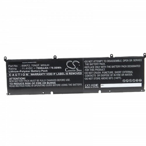 Movano Baterija za Dell XPS 15 9500 / Alienware M15 R3 / M17 R3, 6000 mAh Cene