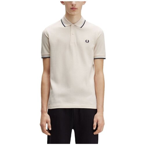 Fred Perry Polo majice kratki rokavi TWIN TIPPED SHIR Bež Cene