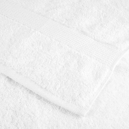 VidaXL Ručnici za pranje 10 kom bijeli 30 x 30 cm 600 gsm 100 % pamuk Slike