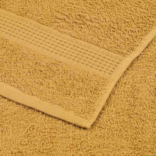 vidaXL Ručnici za saunu 4 kom zlatni 80x200 cm 360 gsm 100 % pamuk Cijene