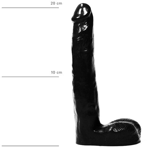 All Black Dildo 21 cm Cene