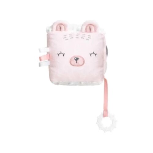  Igračka pli&amp;scaron;ana kocka Bear with Me Pink KKB10394 Slike