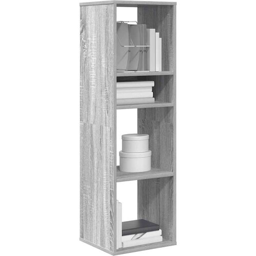 vidaXL Knjižna omara siva sonoma 34x31x112 cm cm inženirski les Cene