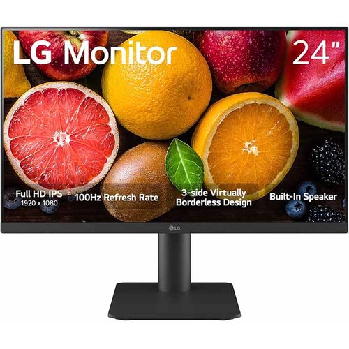 LG Monitor 24MS550-B, 24'', Crni Cene