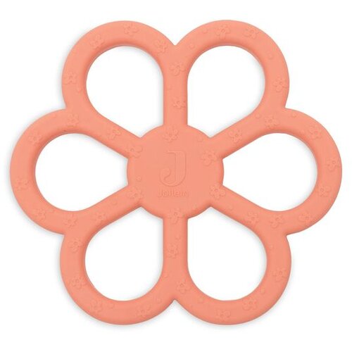 Jollein grickalica silikonska Teething Ring Flower - Coral Rose Cijene