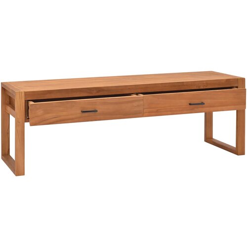 Maison Chic TV omarica - TV stojalo - Televizijska omarica 140x40x45 cm tikovina, (21700284) Cene