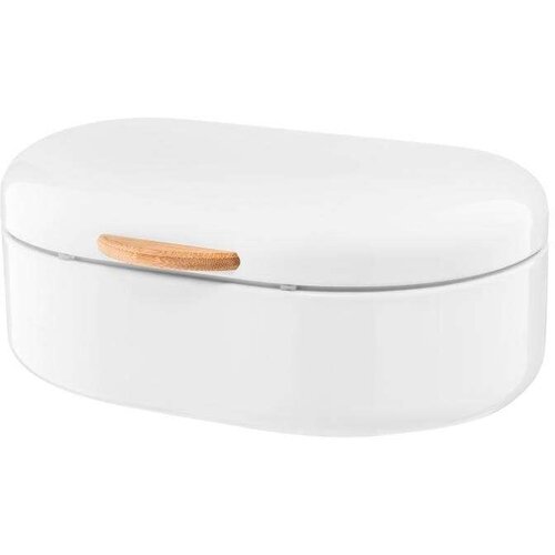 DAJAR DJ68944 kutija za hleb 35X24X14,5 cm metal bela Slike