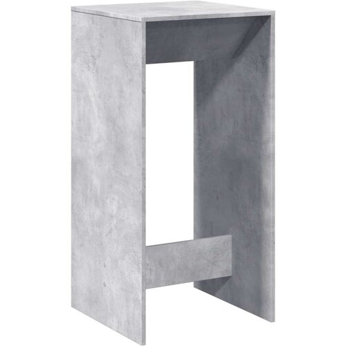 VidaXL Barski stol boja betona 51 x 50 x 103,5 cm konstruirano drvo Slike