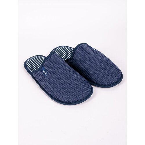 Yoclub Man's Men's Slippers OKL-0110F-3000 Navy Blue Cene