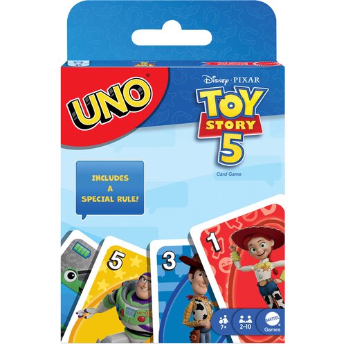 Mattel Toy Story 5 UNO karta&amp;scaron;ka igra - Slike
