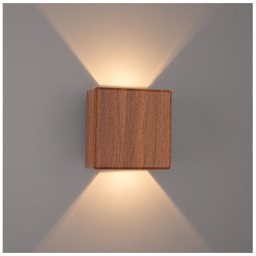  Brilagi - LED spolja&scaron;nje zidno svetlo DOUBLERAY LED/6W/230V, drveni dekor, IP54 Cene
