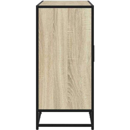 VidaXL Komoda sonoma hrast 92x35x76 cm izrađeno drvo Slike