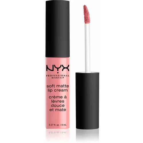 NYX Professional Makeup Soft Matte Lip Cream lahka tekoča mat šminka odtenek 06 Istanbul 8 ml