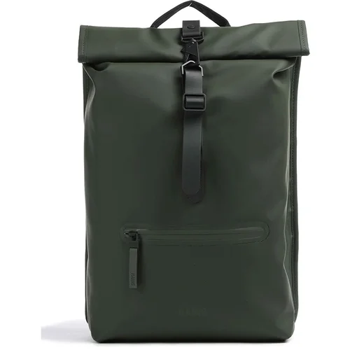 Rains Rolltop Rucksack Green