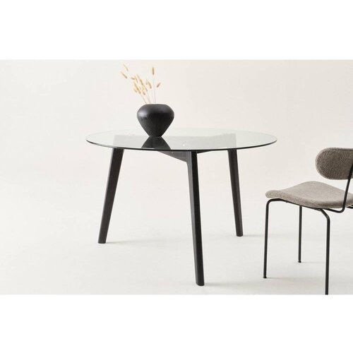 Jotex Okrugao blagovaonski stol od punog hrasta &amp;oslash; 120 cm Malevik &amp;ndash; Slike