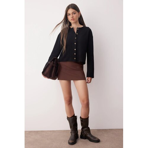 TRENDYOLMILLA ženska jakna Twoaw26Ce00010, Crna Cene