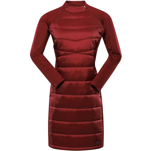 Alpine pro Women&amp;#039;s hi-therm dress OMERA merlot Slike