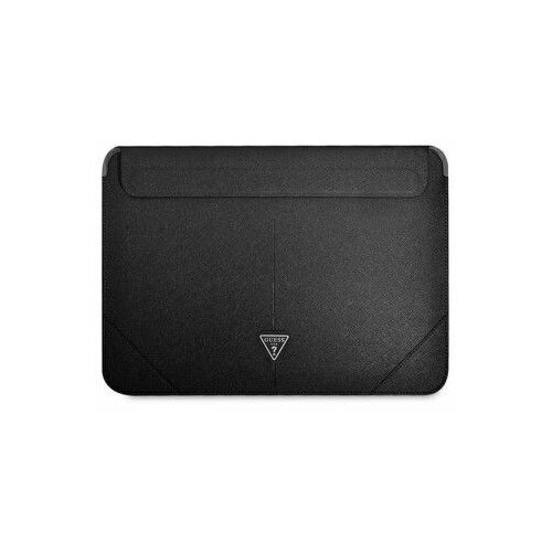 Guess navlaka za laptop od 16” black saffiano triangle Slike