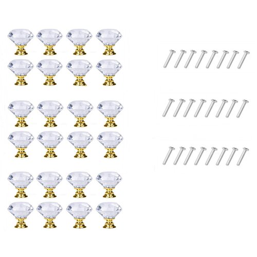 INF Gumbi v obliki romba iz stekla Transparent/Gold, (21278777) Cene