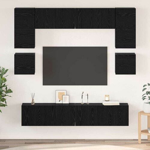  Set TV komoda 8 kom. Konstruirano drvo Slike