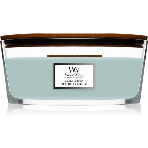 WoodWick Magnolia Birch mirisna svijeća s drvenim fitiljem (hearthwick) 453,6 g Cijene