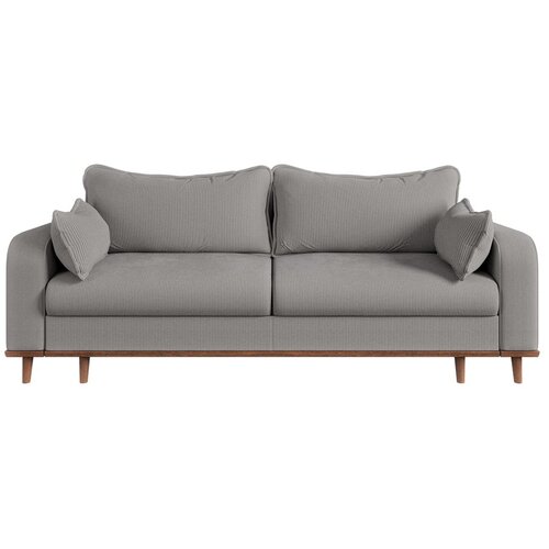 Ropez Svijetlo siva sofa od samta 220 cm Beata – Cijene